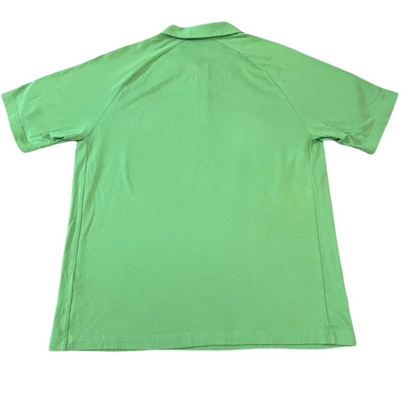 Brooks Brothers - Mens 346 Short Sleeve Pique Polo Shirt in Bright Green - Picture 5 of 5